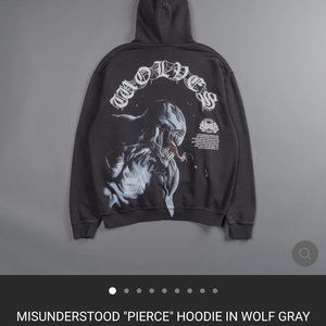 *NEW, SEALED**READY TO SHIP* Darc Sport x Venom Hoodie in Grey, Size XL